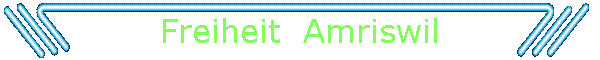 Freiheit  Amriswil