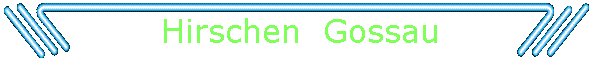 Hirschen  Gossau