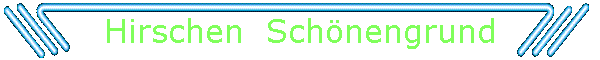 Hirschen  Schnengrund