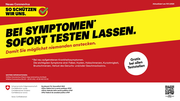 bei Symptomen sofort gratis testen lassen